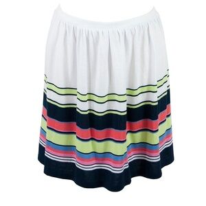 Black Label Multicolor Stripe A Line Knit Size L